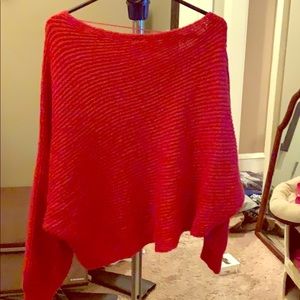 Red sweater
